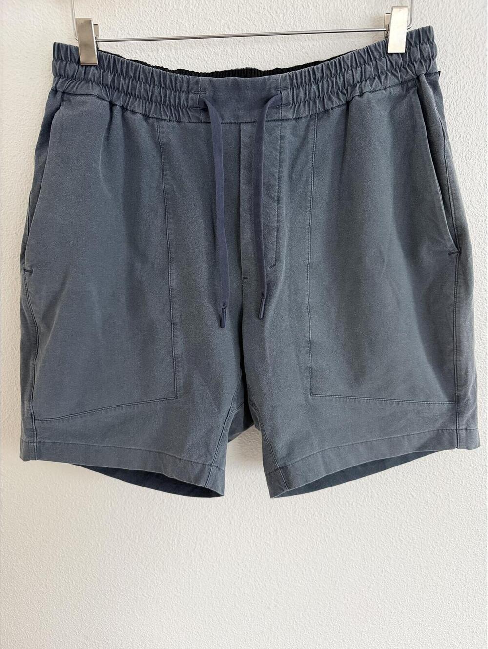 Lululemon Bowline Short Blue Gray Sz M Activewear Athleisure Sportswear